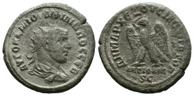 Seleucis and Pieria. Antioch. Philip I. AR Tetradrachm. AD 244-249. Reference: Condition: Very Fine

Weight: 12.17 gr.
Diameter: 25.8 mm.