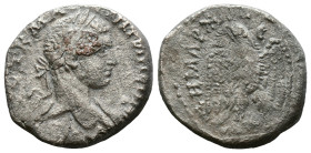 Seleucis and Pieria. Antiochia. Elagabalus. A.D. 218-222. AR tetradrachm Reference: Condition: Very Fine

Weight: 12.49 gr.
Diameter: 25.1 mm.