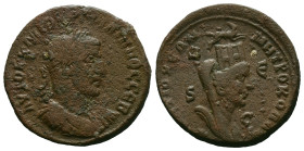 SYRIA, Seleucis and Pieria, Antioch ad Orontem, (Antioch), Philip II as Augustus (A.D. 247-249), AE 8 Assaria, obv. laureate, draped and cuirassed bus...