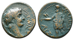 Roman Provincial Coins. Circa. 1st - 3rd Century. Ae.
Artificially patinated
Reference:
Condition: Very Fine

Weight: 4.88
Diameter: 18.7 mm