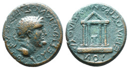 Roman Provincial Coins. Circa. 1st - 3rd Century. Ae.
Artificially patinated
Reference:
Condition: Very Fine

Weight: 7.42 gr
Diameter: 21.4 mm
