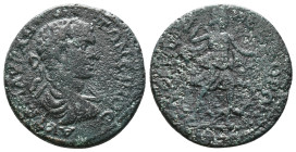 Roman Provincial Coins. Circa. 1st - 3rd Century. Ae.
Artificially patinated
Reference:
Condition: Very Fine

Weight: 12.56 gr
Diameter: 28.7 mm