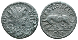 Roman Provincial Coins. Circa. 1st - 3rd Century. Ae.
Artificially patinated
Reference:
Condition: Very Fine

Weight: 5.05 gr
Diameter: 22.4 mm