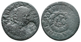 Roman Provincial
PHRYGIA Hierapolis, Otacilia Severa Æ
Obverse: Μ ΩΤ ϹƐΥΗΡΑ - diademed and draped bust of Otacilia Severa, right.
Reverse: ΙƐΡΑΠΟΛƐ...