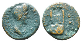 Roman Provincial Coins. Circa. 1st - 3rd Century. Ae.
Artificially patinated
Reference:
Condition: Very Fine

Weight: 2.60 gr
Diameter: 15.0 mm