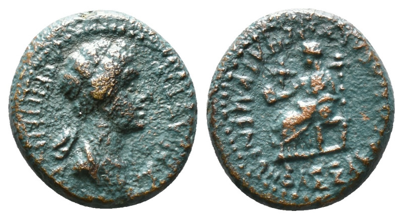 Roman Provincial Coins. Circa. 1st - 3rd Century. Ae.
Artificially patinated
R...