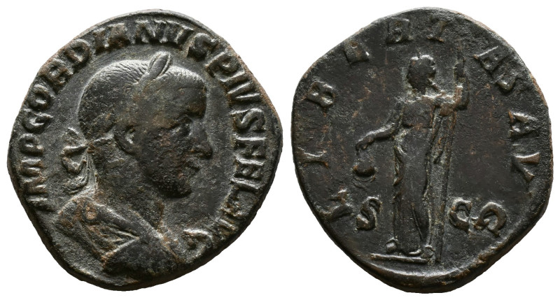 Roman Imperial Coinage - Gordianus III (238-244) - AE Sestertius (Rome AD 241-2,...