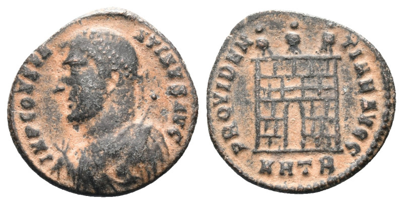 Constantine II. As Caesar, AD 316-337. Æ Follis (18mm, 4.15 g, 6h). Heraclea min...