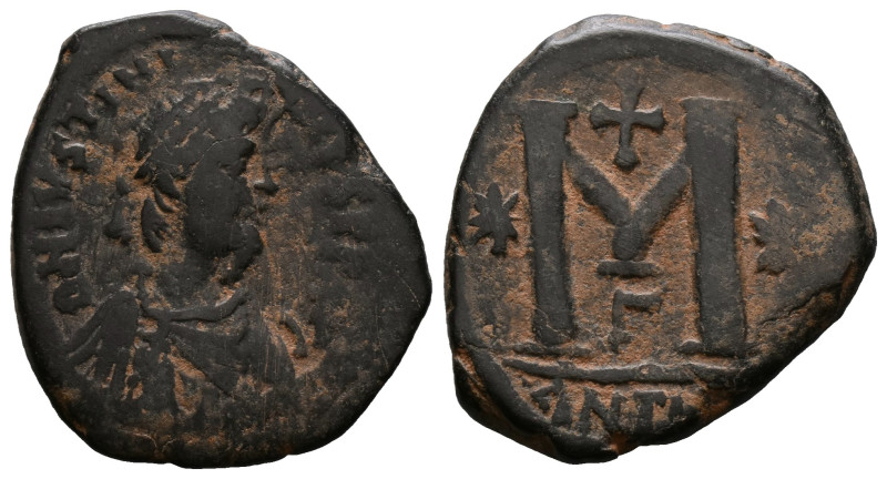 Justinian I. 527-565. AE follis

Condition: Very Fine

Weight: 13,15 gr.
Di...