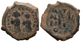 Arab Byzantine Coins,

Reference:

Condition: Very Fine

Weight: 9,48 gr.
Diameter: 26,0 mm.