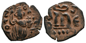 Arab Byzantine Coins,

Reference:

Condition: Very Fine

Weight: 2,54 gr.
Diameter: 19,6 mm.