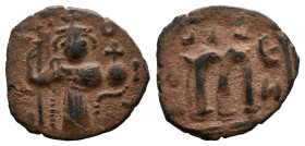 Arab Byzantine Coins,

Reference:

Condition: Very Fine

Weight:1,93 gr.
Diameter: 17,4 mm.