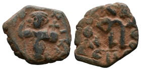 Arab Byzantine Coins,

Reference:

Condition: Very Fine

Weight: 4,51 gr.
Diameter: 17,9 mm.