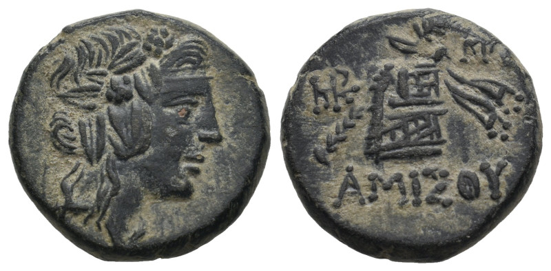 PONTOS. Amisos. Time of Mithradates VI Eupator (Circa 105-90 or 90-85 BC). Ae.
....