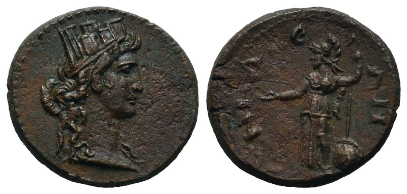 PHRYGIA. Synnada. Pseudo-autonomous (Late 1st or early 2nd century?). Ae.
.
Cond...