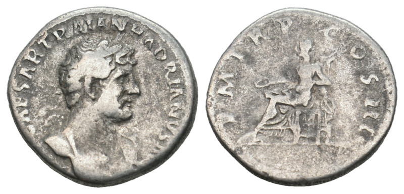 HADRIAN (117-138). Denarius. Rome.
.
Condition: Fine.
Weight: 3.35 g.
Diameter: ...