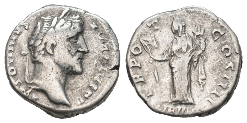 ANTONINUS PIUS (138-161). Denarius. Rome.
.
Condition: Fine.
Weight: 3.45 g.
Dia...