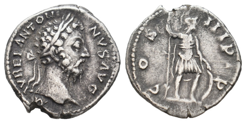 MARCUS AURELIUS (161-180). Denarius. Rome.
.
Condition: Very fine.
Weight: 3.21 ...