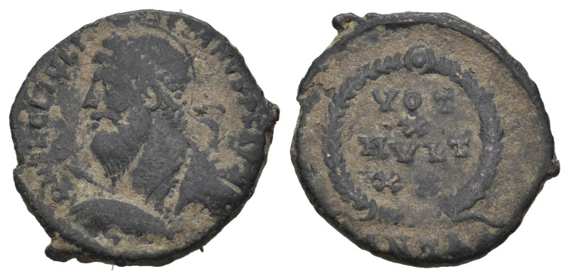 JULIAN II APOSTATA (360-363). Ae. Heraclea.
.
Condition: Fine.
Weight: 2.62 g.
D...