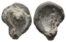 IONIA. Ephesus. PB Tessera (Circa 2nd-3rd centuries).
.
Condition: Very fine. 
Weight: 3.83 g. 
Diameter: 18.3 mm.