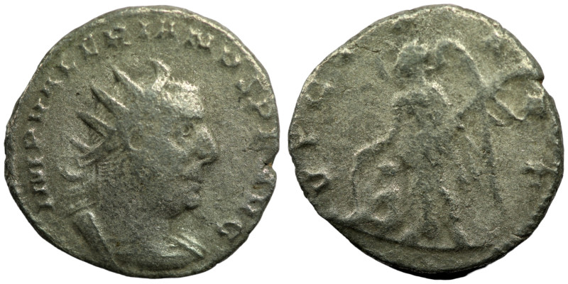 Valerian I. (253-254 AD) BI Antoninianus. (20mm, 2,83g) Antioch. Obv: IMP CP LIC...