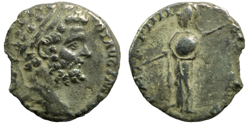 Septimius Severus. (194-195 AD). Denar. (16mm, 1,64g) Rome. Obv: L SEPT SEV PERT...