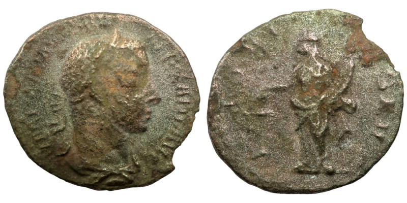 Severus Alexander. (227 AD). Denar. (19mm, 2,48g) Rome. Obv: IMP C M AVR SEV ALE...