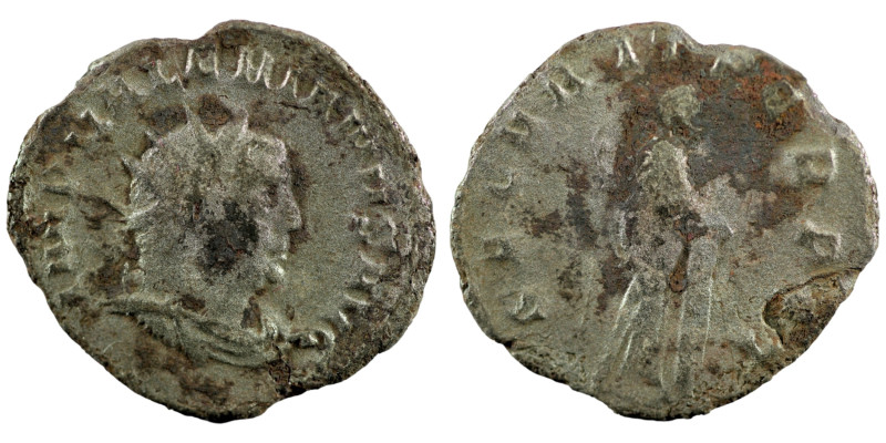 Valerian I. (256-258 AD). BI Antoninian. (23mm, 2,42g) Antioch. Obv: IMP C P LIC...