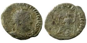 Gallienus. (263 AD). BI Antoninian. (23mm, 2,53g) Antioch. Obv: GALLIENVS P F AVG. radiate and cuirassed bust of Gallienus right. Rev: ROMAE AETERNAE....