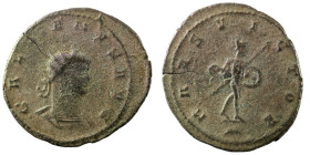 Gallienus. (253-268 AD) BI Antoninianus. (23mm, 3,09g) Rome. Obv: IMP C P LIC GALLIENVS PF AVG. cuirassed bust of Gallienus right. Rev:FORTVNA AVGG. F...