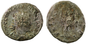 Trebonianus Gallus. (251-252 AD) BI Antoninianus. (22mm, 3,28g) Rome. Obv: IMP C C VID TREB GALLVS P F AVG. cuirassed bust of Trebonianus Gallus right...