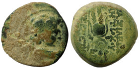 Antiochos VII. Euergetes. (138-129 BC). Bronze Æ. (19mm, 5,49g) Antioch.