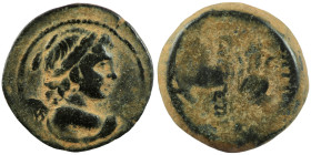 Antiochos VII. Euergetes. (138-129 BC). Bronze Æ. (20mm, 5,85g) Antioch.