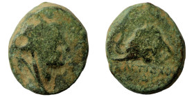 Antiochos IV. Epiphanes. (175-164 BC). Bronze Æ. (16mm, 3,38g) Antioch.