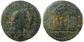 Philippus I. Arabs. (244-249 AD). Æ Bronze. (29mm, 13,44g) Seleucis and Pieria. Antioch. Obv: laureate bust of Philippus I. Arabs left. Rev: Fortuna s...