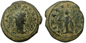 Gallienus. (255-256 AD). Æ Antoninian. (21mm, 3,96g) Antioch.