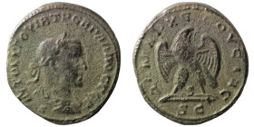 Trebonianus Gallus. (251-253 AD). Billon Tetradrachm. (27mm 7,72g) Antioch. Obv: laureate bust of Trebonianus Gallus right. Rev: eagle spreading wings...