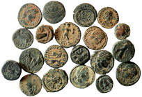 mixed Lot. Bronze Æs. 20 pieces.