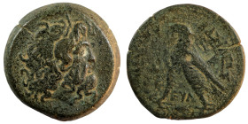 Ptolemaic Kingdom. Ptolemy II. Philadelphos. (285-246 BC). Bronze Æ. (26mm, 14,17g). Alexandria.