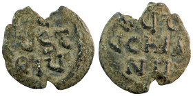 Byzantine Empire. lead seal. (23mm, 6,34g)
