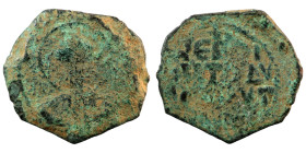 Crusader States. Principality of Antioch. Tancred. (1101-1112). Follis. (23mm, 4,16g)