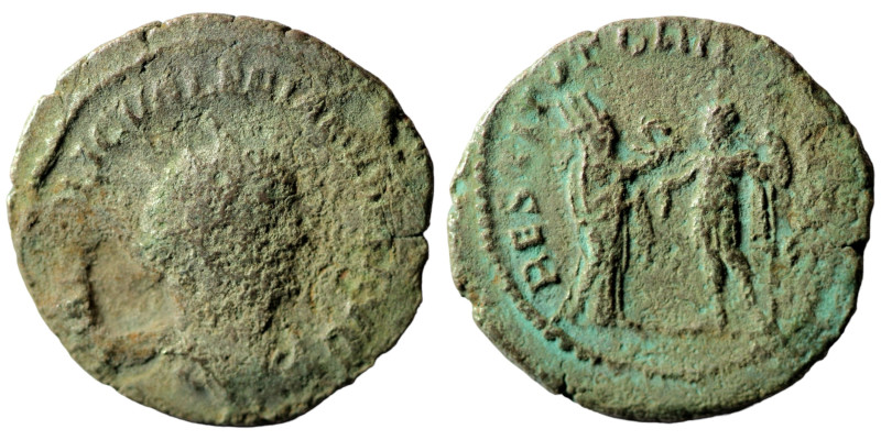 Valerian I. (256-258 AD). BI Antoninian. (23mm, 2,72g) Antioch.