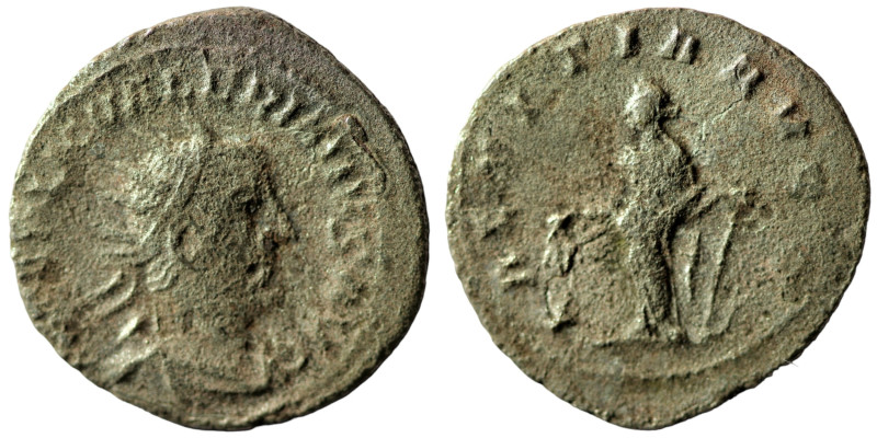 Valerian I. (256-258 AD). BI Antoninian. (23mm, 2,79g) Antioch.