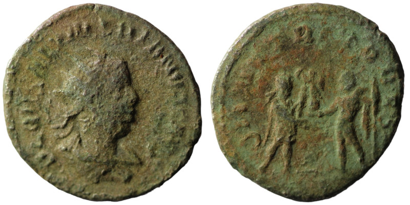 Valerian I. (256-258 AD). BI Antoninian. (22mm, 3,43g) Antioch.