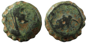 Antiochos IV. Epiphanes. (175-164 BC). Bronze Æ. (14mm, 3,58g) Antioch.