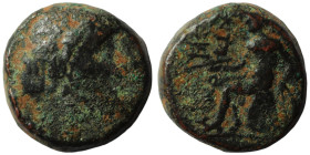 Antiochos III. the Great. (223-187 BC). Bronze Æ. (13mm, 3,30g) Antioch.