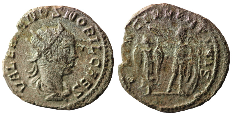 Valerian II. (256-258 AD). BI Antoninian. (22mm, 3,43g) Antioch.