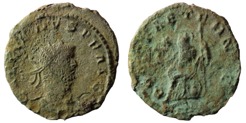 Gallienus. (253-268 AD) BI Antoninianus. (23mm, 2,15g) Antioch.