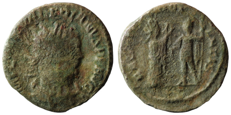 Valerian I. (256-258 AD). BI Antoninian. (21mm, 3,06g) Antioch.