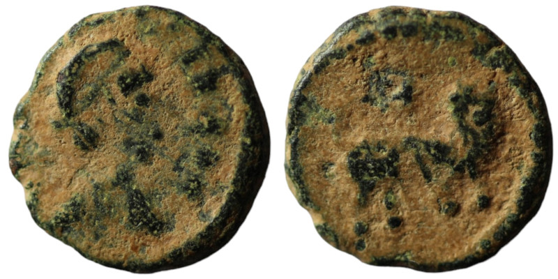 Aelia Flaccilla. (383-388 AD) Bronze Æ. (10mm, 0,60g)